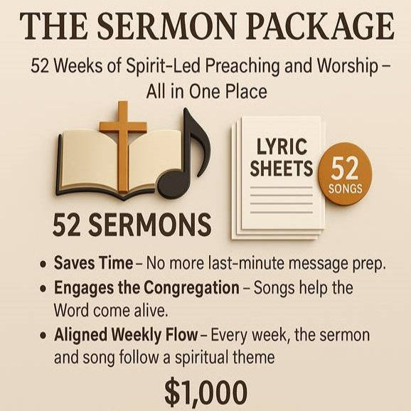 The Sermon Package - $1000 For whole year